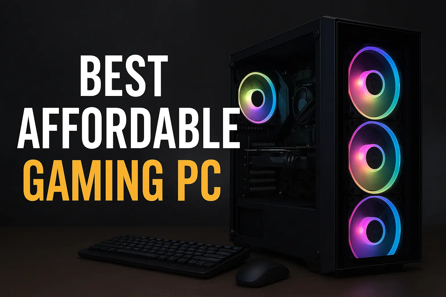 Take a look at these prebuilt gaming PCs that fit budgets from $800 to $1,100 and deliver awesome performance. For around $600, Skytech's Chronos Mini is a tiny powerhouse. It features an Intel i3-10100F CPU, a GTX 1650 GPU, 8GB RAM, and a 500GB SSD. If you’re just starting or need something small for your desk, this setup is perfect. You can run 1080p games at 60+ frames per second with this setup. A Ryzen 5 5600 CPU and an RTX 3060 GPU are installed in this NSX Gaming PC Eagle for about $719. With 16GB of RAM and 512GB of NVMe SSD, this PC performs fantastically at 1080p on ultra settings and can even handle light 1440p gaming. If you want more power without spending $1,000, this is a great deal. Skytech's Blaze 4 Mini costs around $1,050 and delivers serious power. With a Ryzen 7 5700 CPU, an RTX 4060 Ti GPU, 32GB of RAM, and 1TB of NVMe SSD, it crushes 1080p and 1440p gaming like a champ. If you enjoy high-end visuals and multitasking, this is the one for you. Lastly, the Lenovo LOQ Tower 17 starts at about $900. It has an i5-13400F CPU and an RTX 3050 GPU. Its compact, quiet case makes it ideal for small spaces or if you dislike loud fans. No matter what your budget is or how much money you have to spend, you'll be able to get gaming in no time.